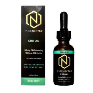 CBD oil 1500mg mint – broad-spectrum, THC-free oil for anxiety, recovery, and sleep support