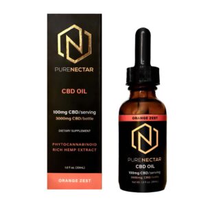 Extra-strength 3000mg orange CBD oil – broad-spectrum for inflammation, sleep, and recovery